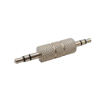 2tk Metallist 3,5 mm Isane-3,5 Isane Pistik Stereo Sirge Audio Adapter: Kõrvaklappide Pesa
