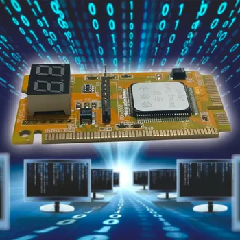 3 in 1 Mini PCI-E LPC PC Analyzer Tester POSTITUS Kaardi Test, Sülearvuti, Sülearvuti, Kuueteistkümnend-kohaline näidik Suure Stabiilsuse