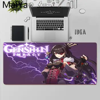Maiya parima Kvaliteediga Genshin Mõju Beidou sülearvuti Gaming mouse pad Tasuta Kohaletoimetamine Large Mouse Pad Klaviatuurid Matt