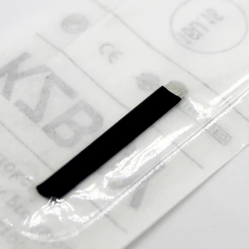 KZBOY 50TK Hot Müük Paindlik Steriliseeritud Ühekordselt Kulmu Microblades 18U.16 Nano Labad ja Deedles Alaline Meik