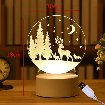 Ystävänpäivä Kingitus, Pulm ARMASTUS 3D Lamp Akrüül LED Night Light Kaunistamiseks Beebi Dušš Kids Sünnipäeva Küülik Lihavõtted Decor