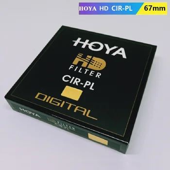 Algne HOYA HD CPL CIR-PL 67 mm Filter Ümmarguse Polariseerivast Hoya HD CIRPL Slim Polariseeriv Nikon, Canon, Sony Kaamera Objektiiv