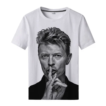 David Bowie 3d Print T-Särk Unisex Suvel T-Särk Casual Cool Trükkimine Harajuku Streetwear Tops