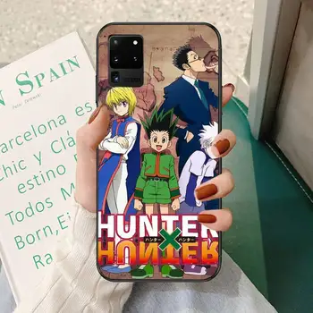 Hunter X Hunter Killua Zoldyck Anime Pehme Kaas Telefoni Puhul Samsungi A51 71 31 40 30s 21s S9 10 20 Pluss Note9 10pro 20 20ultra