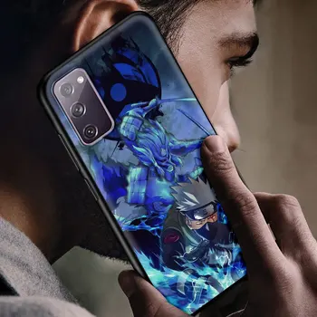 Pehme TPU Case for Samsung Galaxy S20 S21 Ultra S20 FE S10 Lite S10E S8 S9 Plus 5G Luksus Telefoni Kest Coque Anime Kakashi