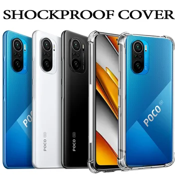 Pocophone F3 protector juhul poco x3 pro Telefoni Kaas Xiaomi Poco F3 Räni Juhul Kaitseraua pocof3 poxo x3 f2 pro m3 x 3 Poco F3