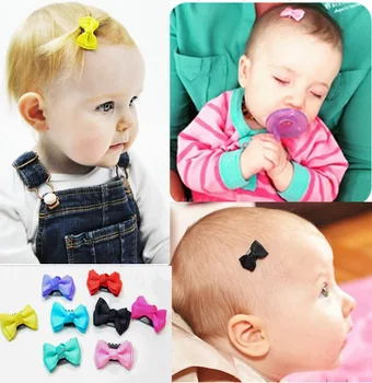 10tk/palju Kommi Värvi Baby Mini Väike seos Juukse Klambrid Ohutuse Juuksed Sõrmed Barrettes Laste jaoks Tüdrukud, Lapsed Juuksed Tarvikud