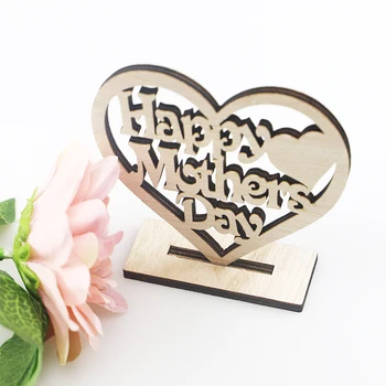 Õnnelik Emad Päev Kingitus Parim Ema Muumia Puidust Süda Tahvel On Eraldiseisev Armastus