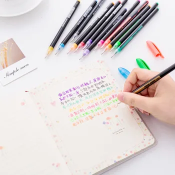 2021 uusi loomingulisi multi-värvi komplekt flash pen-vee kriit markeri asukoht õppe maali värvi kriit õpilane kirjutamine tööriistad