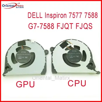 DFS200005CD0T DFS541105FC0T EP DC5V 0.50 A 4Pin DELL inspiron G7-7588 G7-7577 FJQT FJQS Sülearvuti CPU Cooler jahutusventilaator