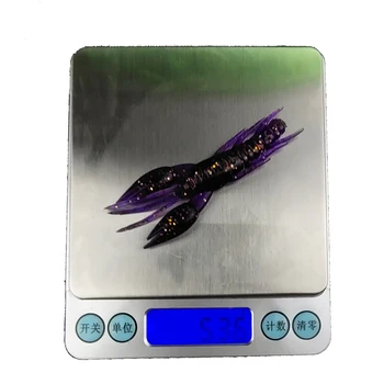 4tk/kott 5.5 g 7,5 cm Silikoon Tõetruu Krevetid Kalapüügi Lures Pehme Putukate Simulatsiooni Söödaks Krevett Bass Karpkala Kunstlik Lahendada