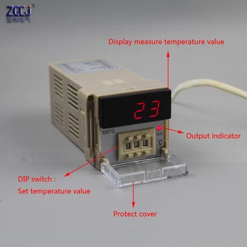 AC 85-265V 0-999 C XMTG temperature controller, E tüüp xmtg digitaalne termostaat