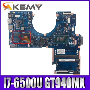 TPN-Q172 HP PAVILION 15-AU G34A Sülearvuti Emaplaadi DAG34AMB6D0 CPU i7-6500U GPU GT940MX DDR4 856227-601 Täielikult Testitud