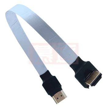 Bänd Flache FPV HDMI-Kabel Mikro-Mini-HDMI-kompatibel 90 Grad Adapter 5cm-80cm FPC pigi 20pin Stecker Stecker
