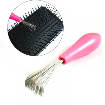 1tk Populaarne Hair Brush Cleaner Kamm Puhastus Eemaldaja Varjatud Ilu Vahendid Plastikust Käepide Sulamist Ribadeks Juuste Hooldus Tarvikud