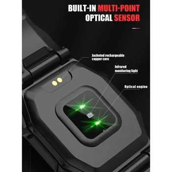 1.7 tolline Veekindel Sport Smart Watch Meeste Fitness Käepaela Karm Väljas Smartwatch nutitelefon Ujuda diving kellad