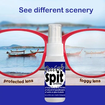 2 Pakk Anti Fog Spray Prillidega Lens Cleaner 48h Kestva Defogger Prillid Antifog Prillid Takistab Objektiivi Udu 30ml
