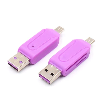 2In1 SD-Mälukaardi Lugeja, USB-C Kaardi Lugeja, 3 In 1 USB-TF Mirco SD Smart-Mälukaardi Lugeja, Tüüp C OTG mälupulk või Väline Adapter