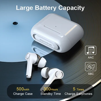 Langsdom 2021 TWS Kõrvaklapid Juhtmeta Kõrvaklappide Bluetooth-ühilduva Telefoni Auriculares Dual Juht 4 Kõlarid Gaming Headset