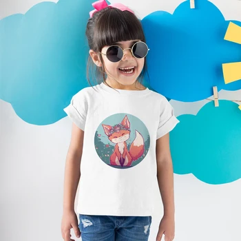 Armas Rebane Bebe Camiseta Kawaii Harajuku Suvel Kids T-särk Hubane Lühikesed Varrukad Vabaaja Laste Riided Fashion Urbano Tüdruk Tees