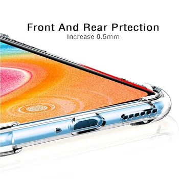 Näiteks Huawei Honor 30i juhul Silikoonist pehme telefon kate Honor30i LRA-LX1 xonor honer 30i 30 ma Läbipaistev põrutuskindel coque fundas