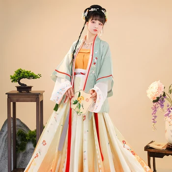 Naiste Traditsiooniliste Rõivaste Hanfu Hiina Tang Dünastia Printsessi Kostüüm Cosplay Tüdruk Kleit Idamaine Muinasjutt Dancewear