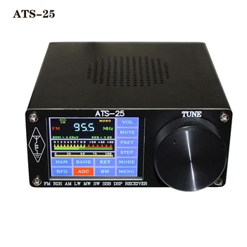 ATS-25 Si4732 Täis-Bänd Raadio Vastuvõtja DSP-Vastuvõtja FM LW (MW Ja SW) Ja SSB Koos 2.4