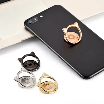 Luksus Metallist 360° Sõrme Mobiilne Telefon Helisema Omaniku Telefoni Abi Aksessuaarid Auto Bracket Pesa Seista Xiaomi Huawei