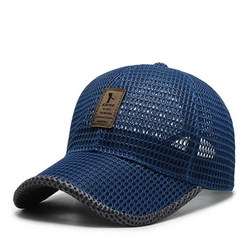 Suvel Unisex Meeste Ratsutamine Kalapüük Baseball Caps Naised Mehed UV Kaitse Panama Sport Müts Hingav Võrgusilma Snapback Mütsid Golf Kork