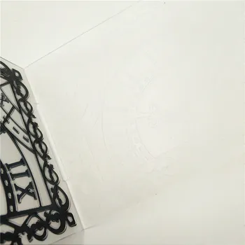 10.5x14.5cm kella Reljeef kaustade Plastik juhtuma Scrapbooking DIY Mall Fondant taandus Kook fotoalbumi Kaardi Teha
