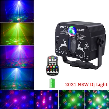 DJ Disco Valgus hääljuhtimine led Laser Projektor Kerge , USB Laadida Valguse Mõju Isiku Näidata Weding Sünnipäeva Dj Korrus