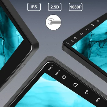 2G RAM 9 tolline Android 10 täielikult puutetundlik ekraan, auto multimeedia süsteem Toyota Camry 2007-2011 gps-raadionavigatsioon