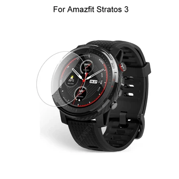 Eest Amazfit Stratos 3 Smart Watch Screen Protector Kaitsva Karastatud Klaas, Kile Plahvatus-tõend