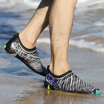 Suvel Hingavad Sandaalid Paari Jalatseid On Mugav Beach Varbavahed Meeste Sussid Kerge, Hingav Väljas Paat Vabaaja Jalatsid