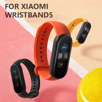 23 Värvi Xiaomi Mi Band 5 Silikoonist Roosa Asendamine Käepaela Käevõru Watchband Jaoks Xiomi Mi Band5 Miband 5 Randmepaela