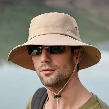 Väljas Visiir Mees Mägironimine Müts Suur Hingav Müts Meeste Sun Protection Cap Uv Kaitse Kalamees Müts