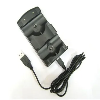 Dual Laadimine Omanik Dock, Laadija alus +USB Power Cable Juhe Playstation Dualshock 3 PS3 Gamepad Töötleja Move Navigation