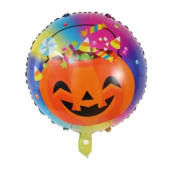 10tk Halloween Pumpkin Vaimu Õhupalli Halloweeni Dekoratsioonid Skelett Õhupalli Täispuhutavad Mänguasjad Pvt Globos Halloween Pool Tarvikud