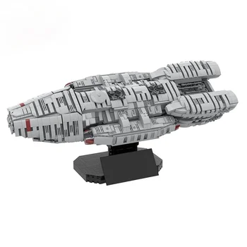 Tehnilised Transporter KES Battlestar Galactica Kosmoselaev, ehitusplokid Tellised High Tech Starship Mänguasi Lastele