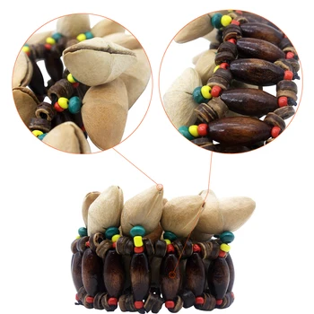 Käsitsi valmistatud Pähkli-Shell Käevõru Kellade puhul, Djembe (Aafrika Trumm Conga Löökpillid Tarvikud käepael