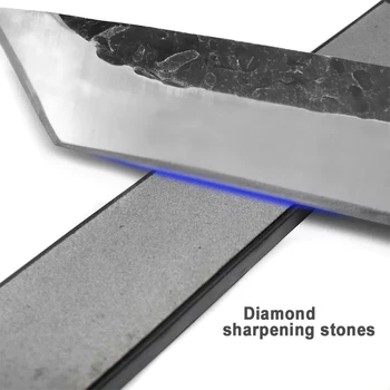 Uus 80-3000grit Diamond teritamine kivi teravustamise süsteem fikseeritud noa teritaja Oilstone Parandus Kivi Kiire Hoon