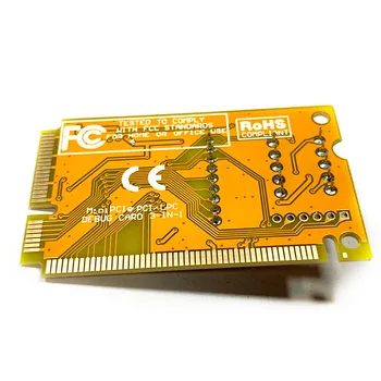 Diagnostika-Post Card-USB-Mini PCI-E PCI LPC PC Analyzer Tester
