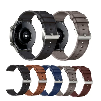 Nahast Watchband jaoks Realme Vaadata 2/ 2 Pro Rihm Käevõru 22mm Watch Band Käepael jaoks Realme Watch S/ S Pro Sport ремешок