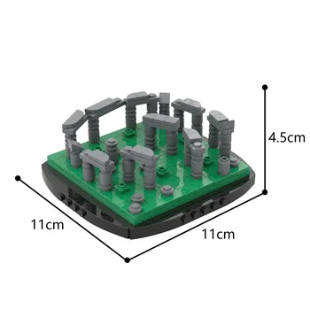 KES Mini Stonehenges Mudel ehitusplokid Tellised DIY Assamblee Haridus Mänguasjad Lastele Kingitus 1124pcs