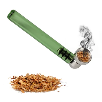 93MM Herb Torud Metallist Tubaka Käsi Lusikaga Eemaldatav Premium Klaasi Smokeing piibutubakas Pipas Selge Käepide