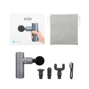 KiCA K1 ja K2 Pakett Mini Massaaž Gun Metal Sügavat Kudede Massaaži-Gun Elektrilised Löökpillid Lihaste Relv Massager Valu Lihaste
