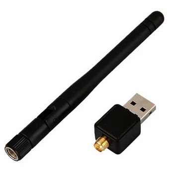 2.4 Ghz 150Mbps Wireless USB WiFi Võrgukaart w/Antenna 802.11 AC