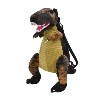 Hot Müük Uus Mood vanema ja lapse Loominguline 3D Dinosaurus Seljakott Armas Loom Cartoon Palus Seljakott Dinosaurused Kott lastele Kingitused