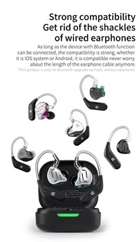 MS AZ09 5.2 Bluetooth kõrva konks Juhtmega Kõrvaklapid Uuendada Kaabel, Kõrvaklapid HIFI Traadita Kõrva Konks Laadimise Puhul ZS10PRO