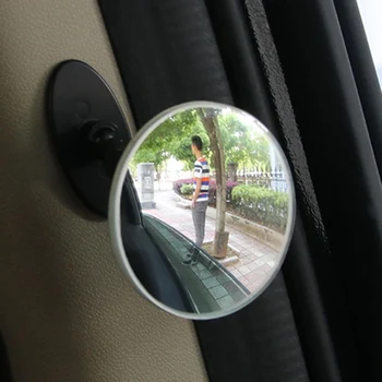 360 Kraadi Pööratav Auto All Peeglid Lainurk Blind Spot Küljel Peegel Ümmargune Kumer Tahavaate Peegel, Auto Tarvikud
